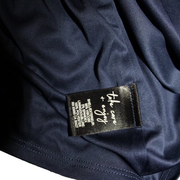 SALE! NIC+ZOE Raindrops Waterdrops Twisted Ruched Lined Dress S Small NWOT's - Picture 8 of 9